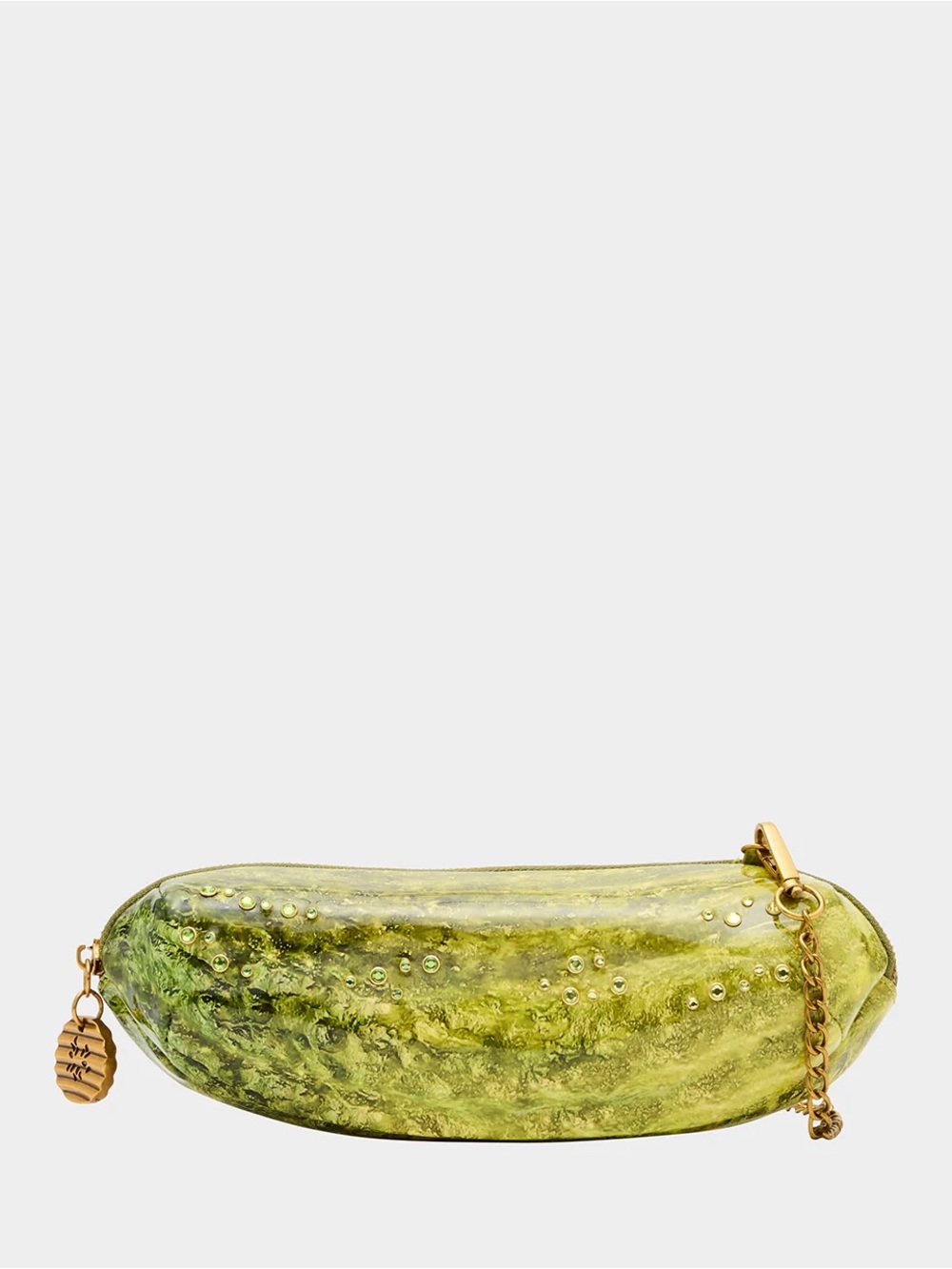 Betsey Johnson A BIG DILL GREEN Pickle Crossbody Bag NWT NEW WITH TAGS KITSCH